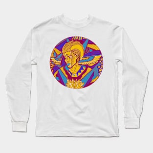 Triad Wise Afro King Long Sleeve T-Shirt